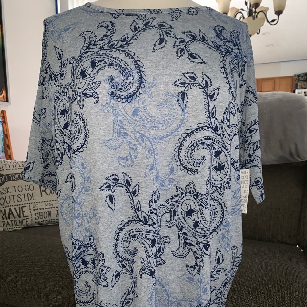 NEW Lularoe Irma Paisley Print